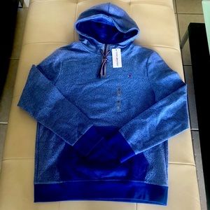 NWT Tommy Hilfiger sport 3/4 zipper up hoo…